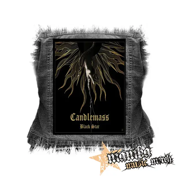 CANDLEMASS - Black Star - chrbtová nášivka (36 x 27 cm)