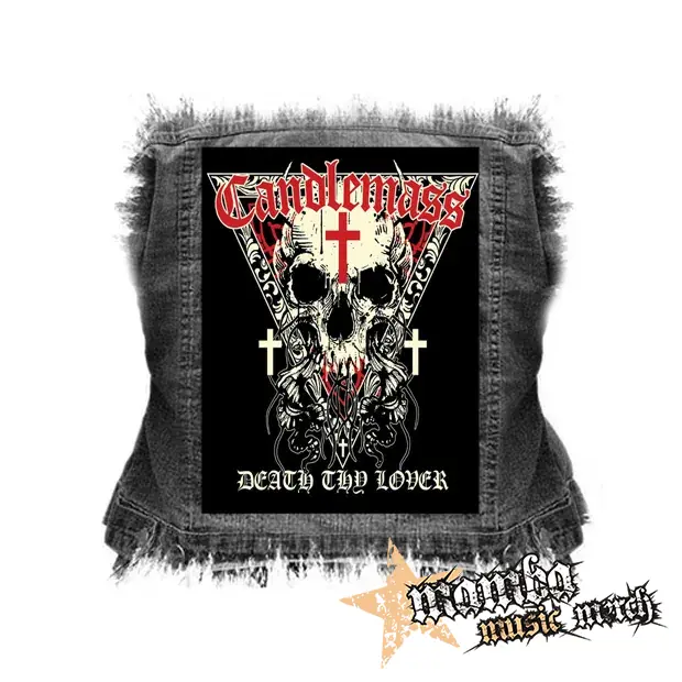 CANDLEMASS - Death Thy Lover - chrbtová nášivka (36 x 27 cm)
