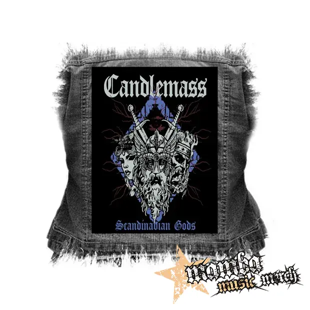 CANDLEMASS - Scandinavian Gods - chrbtová nášivka (36 x 27 cm)