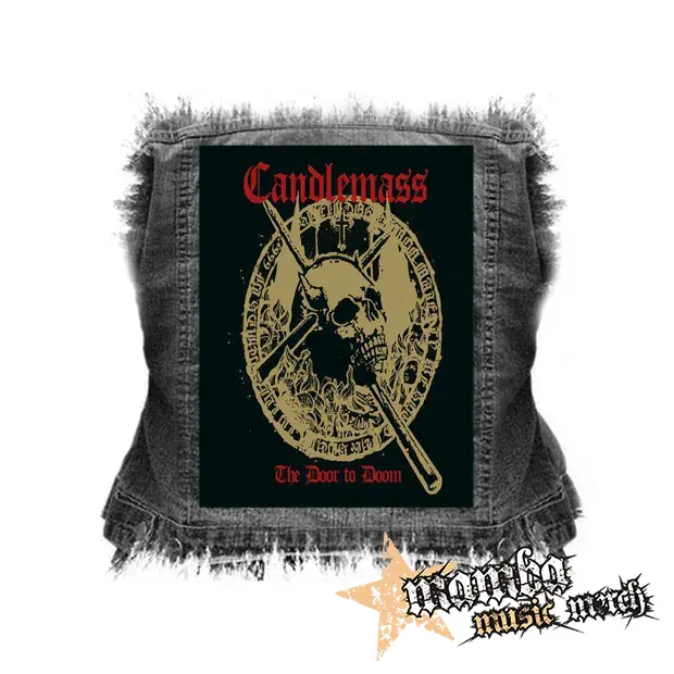 CANDLEMASS - The Door To Doom - chrbtová nášivka (36 x 27 cm)
