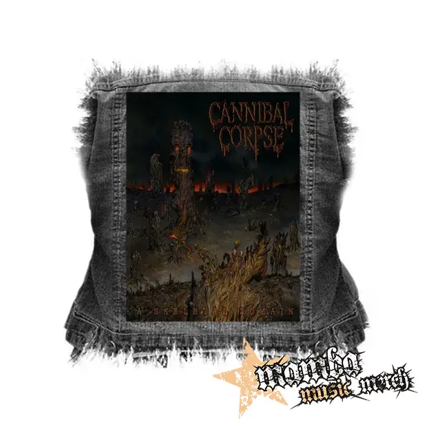 CANNIBAL CORPSE - A Skeletal Domain - chrbtová nášivka (36 x 27 cm)