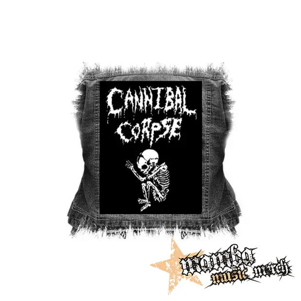 CANNIBAL CORPSE - Butchered Skeleton - chrbtová nášivka (36 x 27 cm)