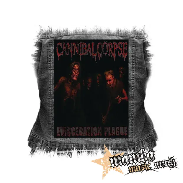 CANNIBAL CORPSE - Evisceration Plague - chrbtová nášivka (36 x 27 cm)