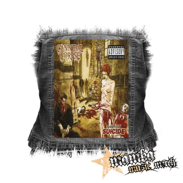 CANNIBAL CORPSE - Gallery Of Suicide - chrbtová nášivka (36 x 27 cm)
