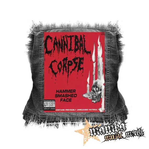 CANNIBAL CORPSE - Hammer Smashed Face - chrbtová nášivka (36 x 27 cm)