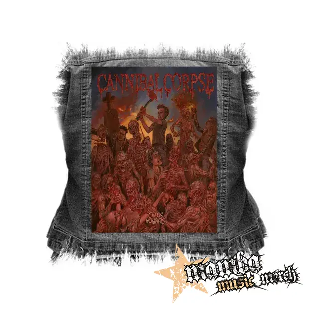 CANNIBAL CORPSE - Chaos Horrific - chrbtová nášivka (36 x 27 cm)