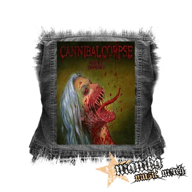CANNIBAL CORPSE - Violence Unimagined - chrbtová nášivka (36 x 27 cm)