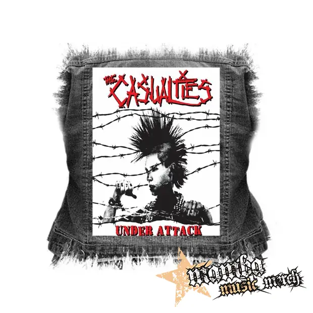 CASUALTIES - Under Attack - chrbtová nášivka (36 x 27 cm)
