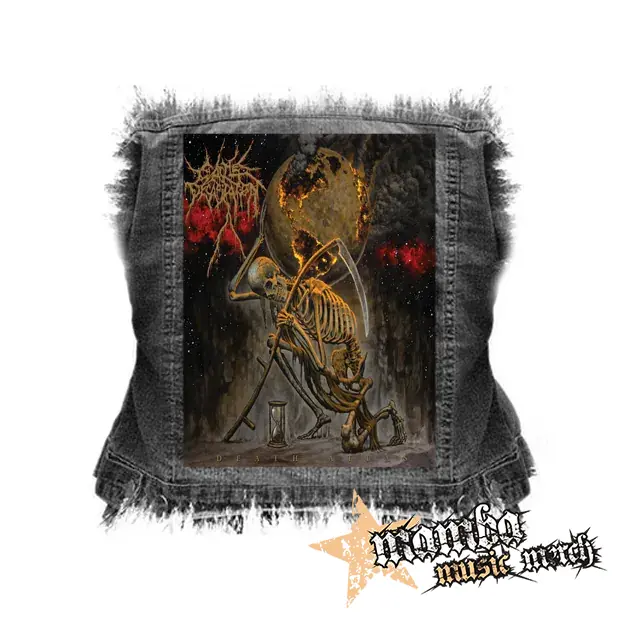 CATTLE DECAPITATION - Death Atlas - chrbtová nášivka (36 x 27 cm)