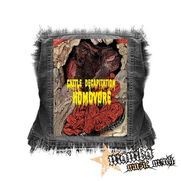 CATTLE DECAPITATION - Homovore - chrbtová nášivka (36 x 27 cm)