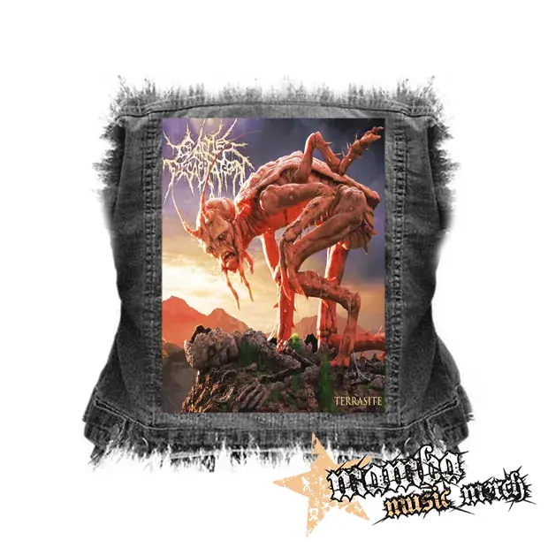 CATTLE DECAPITATION - Terrasite - chrbtová nášivka (36 x 27 cm)
