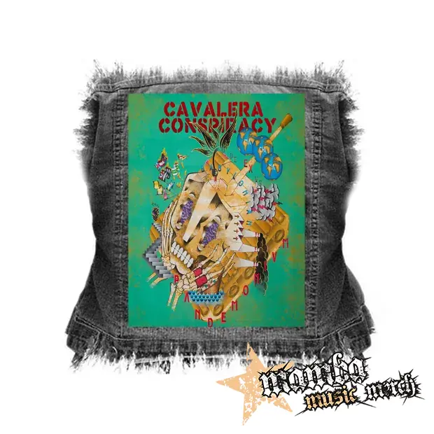 CAVALERA CONSPIRACY - Pandemonium - chrbtová nášivka (36 x 27 cm)