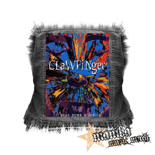 CLAWFINGER - Dead Dumb Blind - chrbtová nášivka (36 x 27 cm)