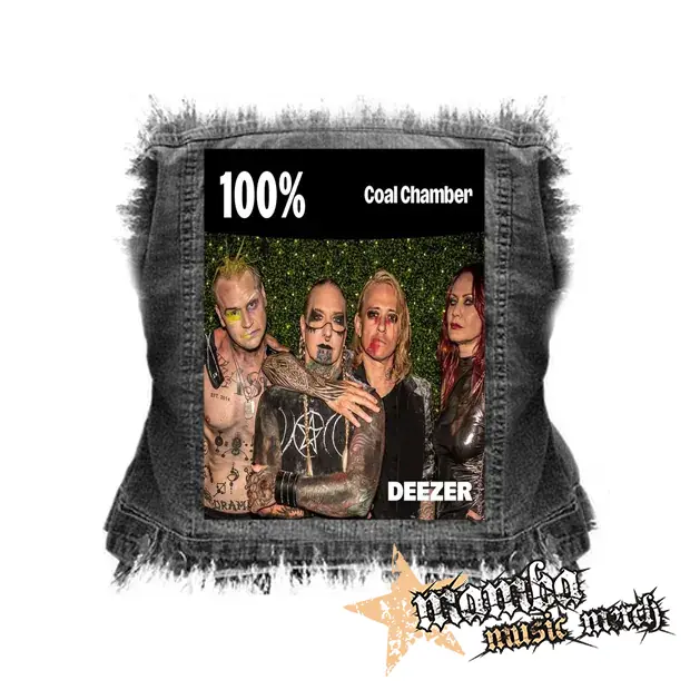 COAL CHAMBER - 100_ Coal Chamber - chrbtová nášivka (36 x 27 cm)