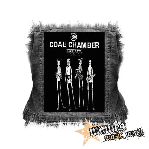 COAL CHAMBER - Dark Days - chrbtová nášivka (36 x 27 cm)