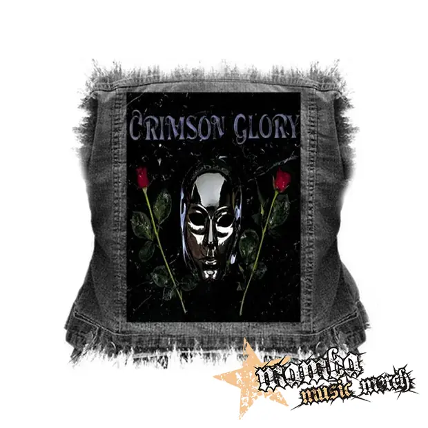 CRIMSON GLORY - Debut Album Cover - chrbtová nášivka (36 x 27 cm)