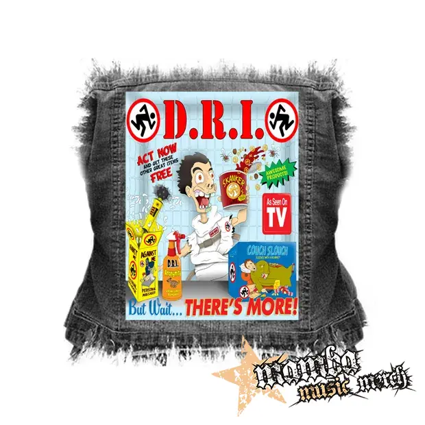 D.R.I. - But Wait... There's More - chrbtová nášivka (36 x 27 cm)