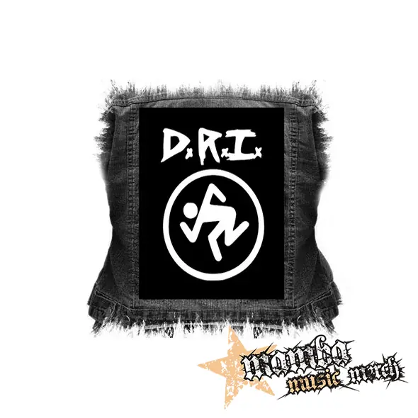 D.R.I. - Logo Symbol - chrbtová nášivka (36 x 27 cm)