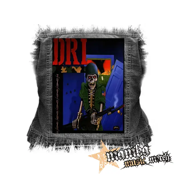 D.R.I. - The Dirty Rotten CD - chrbtová nášivka (36 x 27 cm)