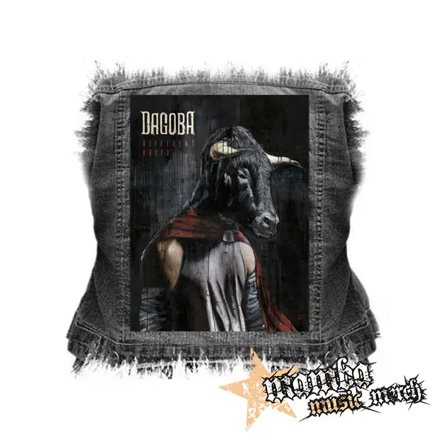 DAGOBA - Different Breed - chrbtová nášivka (36 x 27 cm)
