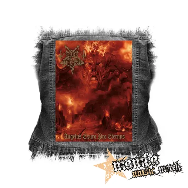 DARK FUNERAL - Angelus Exuro Pro Eternus - chrbtová nášivka (36 x 27 cm)