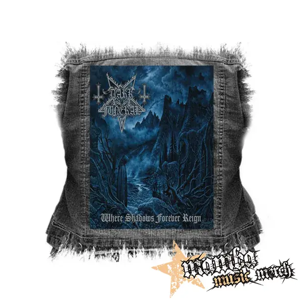DARK FUNERAL - Where Shadows Forever Reign - chrbtová nášivka (36 x 27 cm)