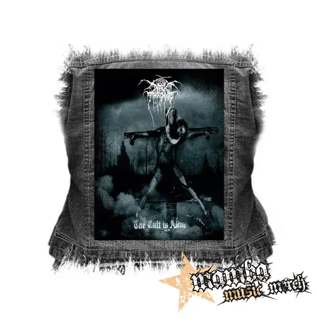DARKTHRONE - The Cult Is Alive - chrbtová nášivka (36 x 27 cm)