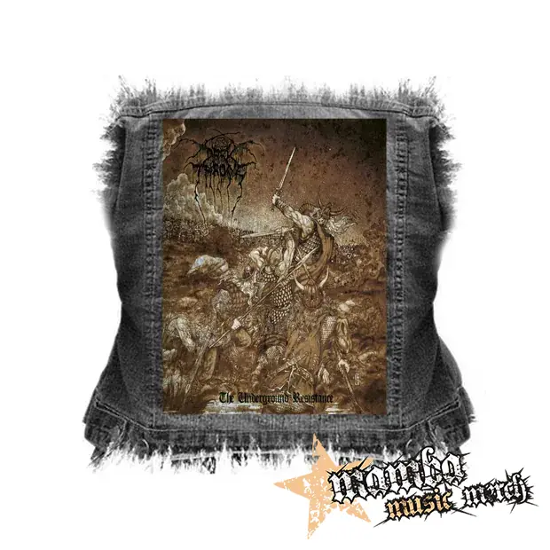 DARKTHRONE - The Underground Resistance - chrbtová nášivka (36 x 27 cm)