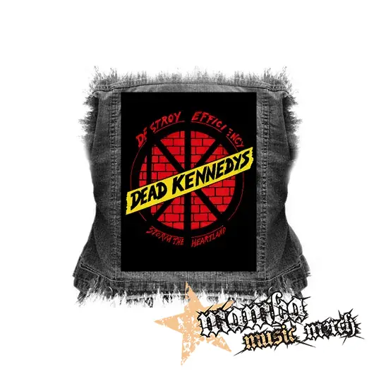 DEAD KENNEDYS - Destroy - chrbtová nášivka (36 x 27 cm)