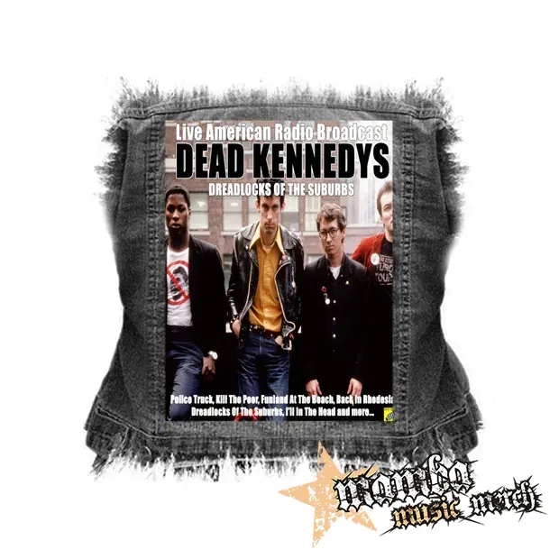 DEAD KENNEDYS - Dreadlocks Of The Suburbs - chrbtová nášivka (36 x 27 cm)