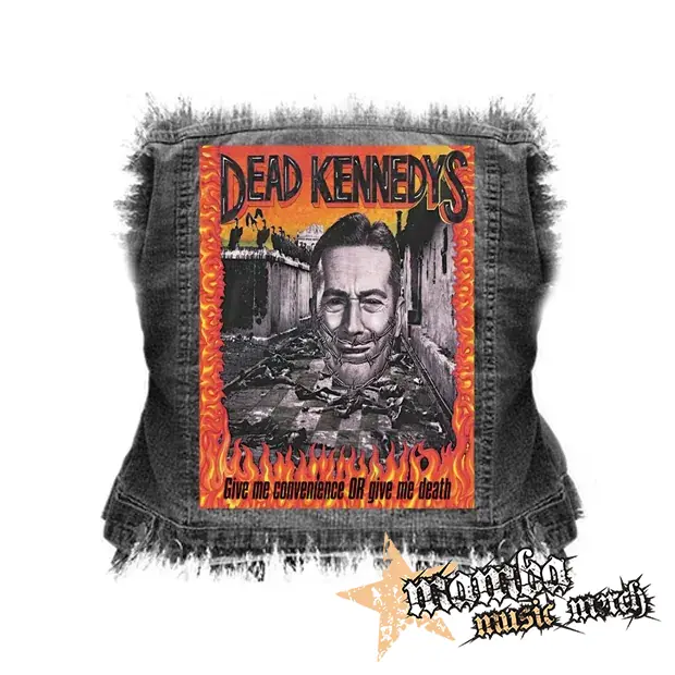 DEAD KENNEDYS - Give Me Convenience or Give Me Death - chrbtová nášivka (36 x 27 cm)