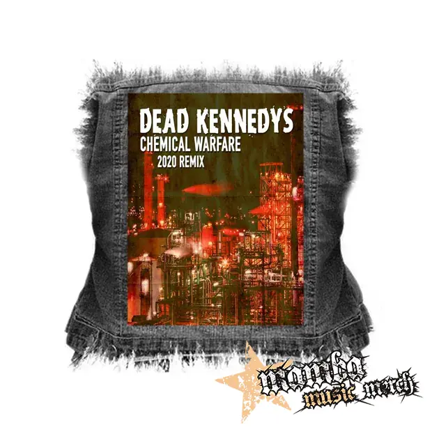 DEAD KENNEDYS - Chemical Warfare - chrbtová nášivka (36 x 27 cm)
