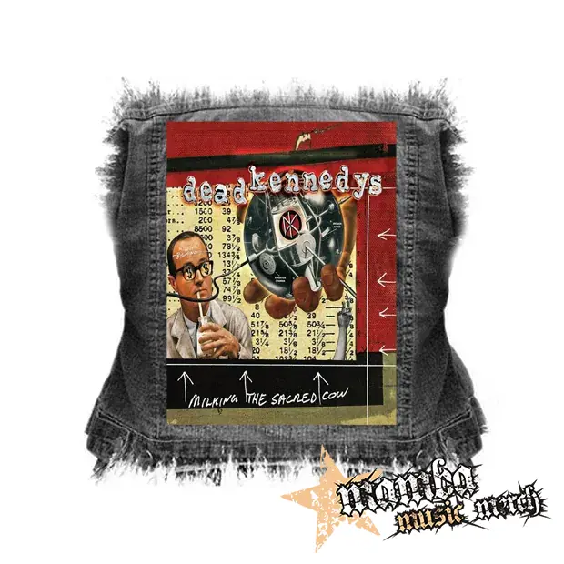 DEAD KENNEDYS - Milking The Sacred Cow - chrbtová nášivka (36 x 27 cm)
