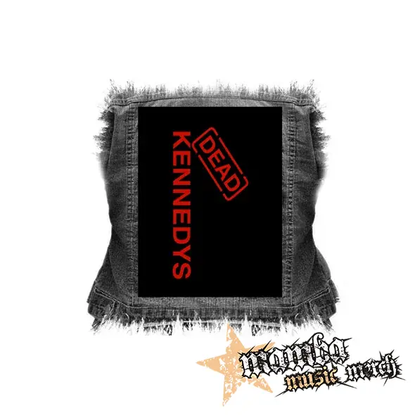 DEAD KENNEDYS - Red Logo 2 - chrbtová nášivka (36 x 27 cm)