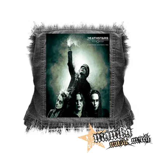 DEATHSTARS - Everything Destroys You - chrbtová nášivka (36 x 27 cm)