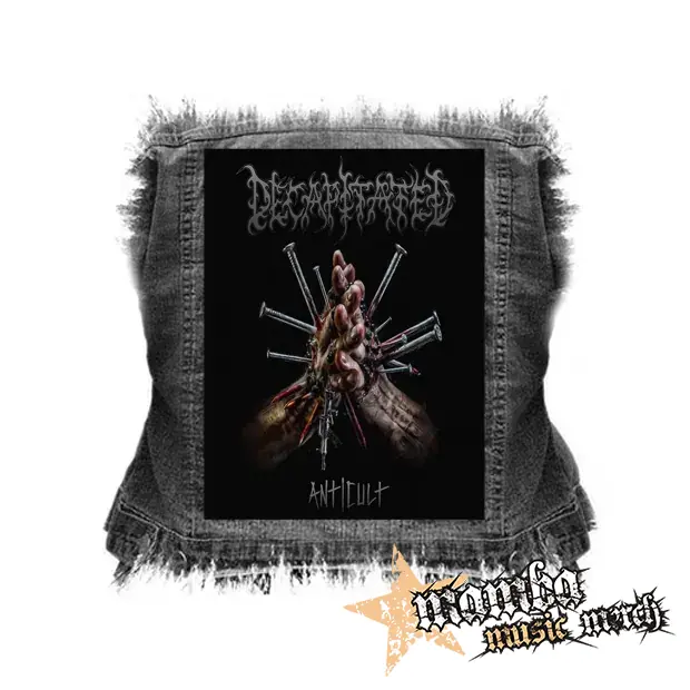 DECAPITATED - Anticult - chrbtová nášivka (36 x 27 cm)