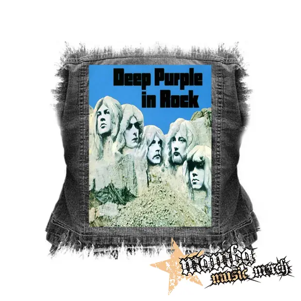 DEEP PURPLE - In Rock - chrbtová nášivka (36 x 27 cm)