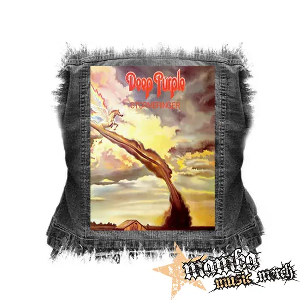 DEEP PURPLE - Stormbringer - chrbtová nášivka (36 x 27 cm)