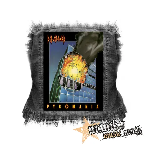 DEF LEPPARD - Pyromania - chrbtová nášivka (36 x 27 cm)