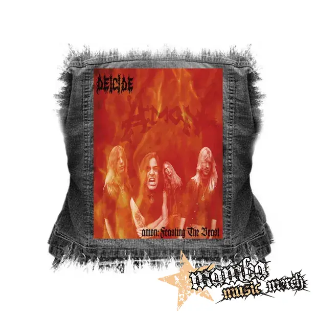 DEICIDE - Amon Feasting the Beast - chrbtová nášivka (36 x 27 cm)