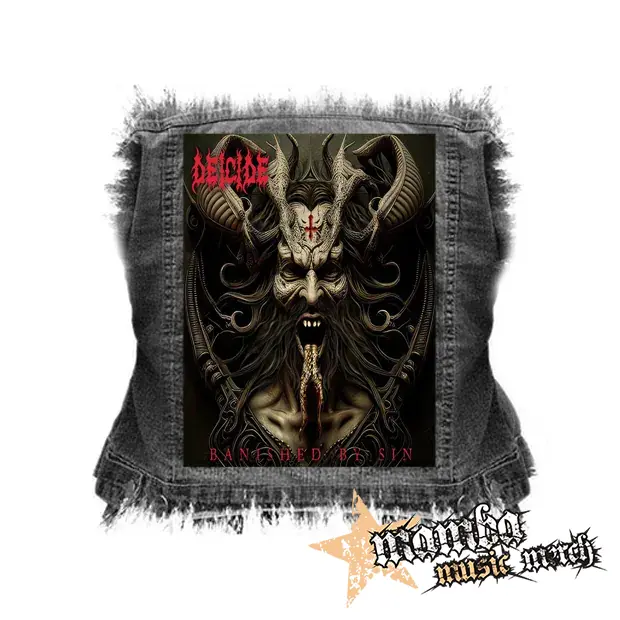 DEICIDE - Banished By Sin - chrbtová nášivka (36 x 27 cm)