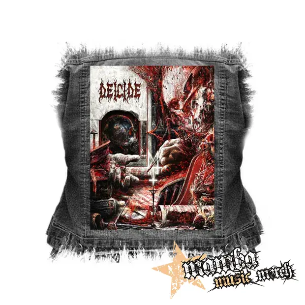 DEICIDE - Excommunicated - chrbtová nášivka (36 x 27 cm)
