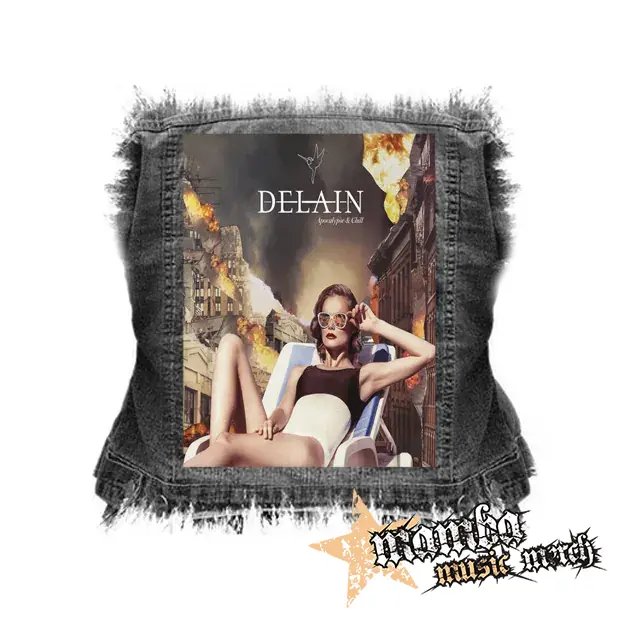 DELAIN - Apocalypse & Chill - chrbtová nášivka (36 x 27 cm)