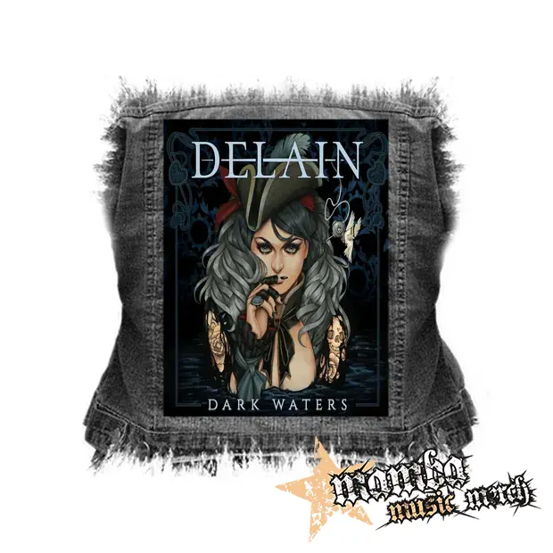 DELAIN - Dark Waters - chrbtová nášivka (36 x 27 cm)