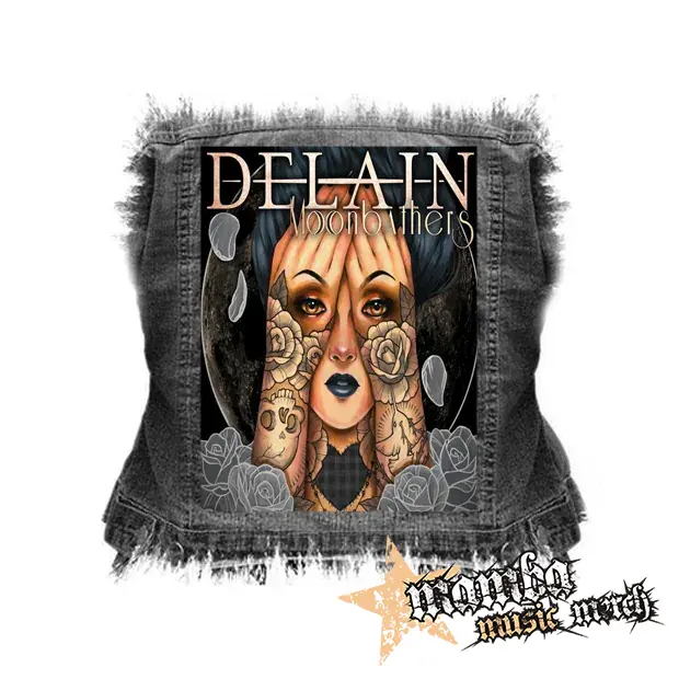 DELAIN - Moonbathers - chrbtová nášivka (36 x 27 cm)