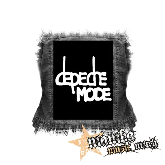 DEPECHE MODE - Logo People Are People - chrbtová nášivka (36 x 27 cm)