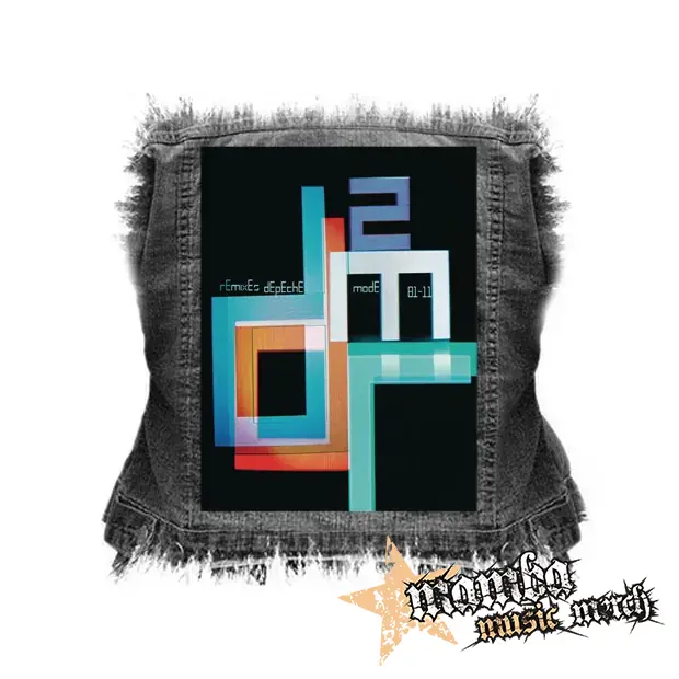 DEPECHE MODE - Remixes - chrbtová nášivka (36 x 27 cm)