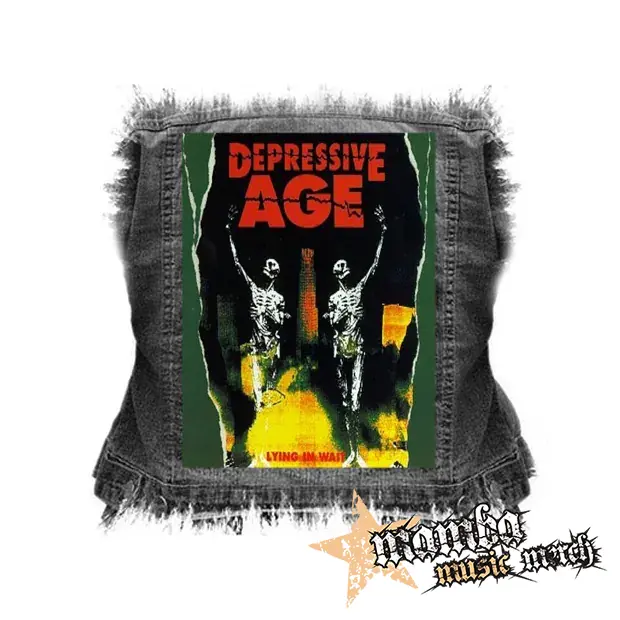 DEPRESSIVE AGE - Lying In Wait - chrbtová nášivka (36 x 27 cm)