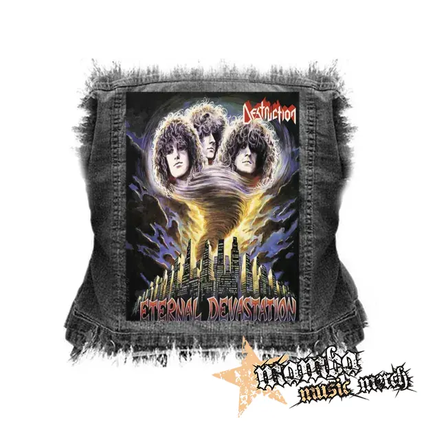 DESTRUCTION - Eternal Devastation - chrbtová nášivka (36 x 27 cm)