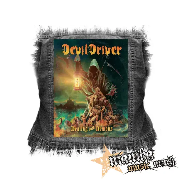 DEVILDRIVER - Dealing with Demons I - chrbtová nášivka (36 x 27 cm)